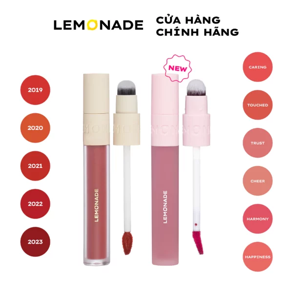 Son kem mịn lì thuần chay Lemonade Perfect Couple Lip 3.5g